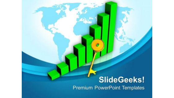 Bar Chart For Business Growth PowerPoint Templates Ppt Backgrounds For Slides 0513