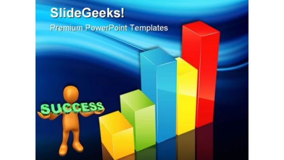 Bar Graph Business PowerPoint Themes And PowerPoint Slides 0411