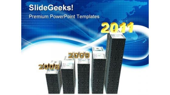 Bar Graph Business PowerPoint Themes And PowerPoint Slides 0511