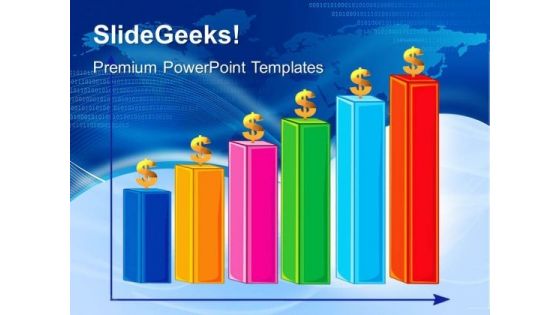 Bar Graph Finance PowerPoint Templates And PowerPoint Themes 0412