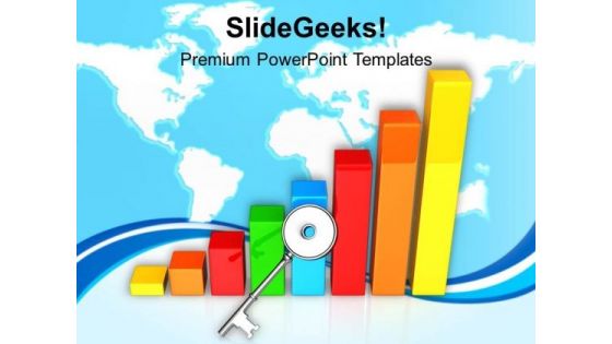 Bar Graph For Market Growth PowerPoint Templates Ppt Backgrounds For Slides 0413