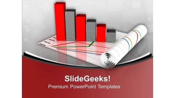 Bar Graph For Marketing PowerPoint Templates Ppt Backgrounds For Slides 0613