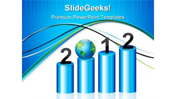 Bar Graph Global PowerPoint Templates And PowerPoint Backgrounds 1211