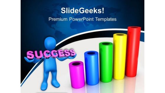 Bar Graph Success PowerPoint Templates And PowerPoint Themes 0312