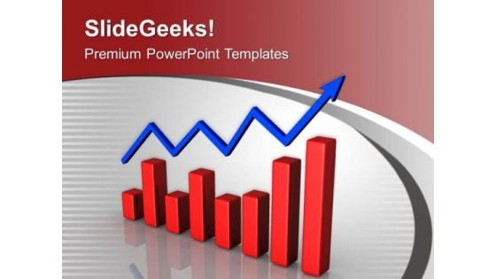 Bars And Arrows Shows Business Growth PowerPoint Templates Ppt Backgrounds For Slides 0213 Bars And Arrows Shows Business Growth PowerPoint Templates Ppt Backgrounds For Slides 0213