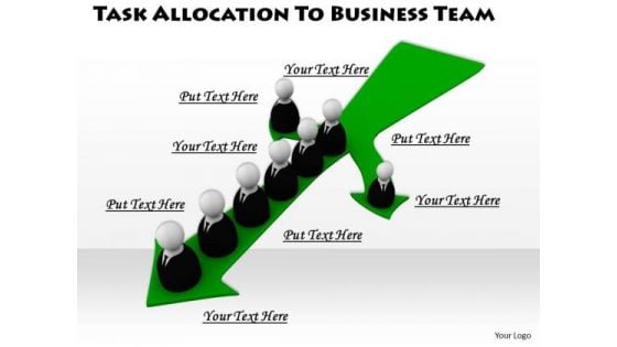 Basic Marketing Concepts Task Allocation To Business Team Images Photos