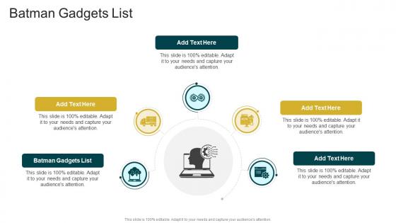 Batman Gadgets List In Powerpoint And Google Slides Cpb