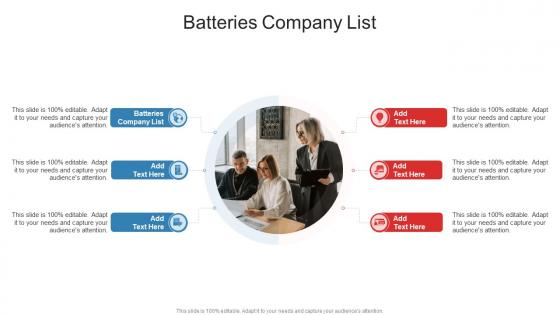 Batteries Company List In Powerpoint And Google Slides Cpb