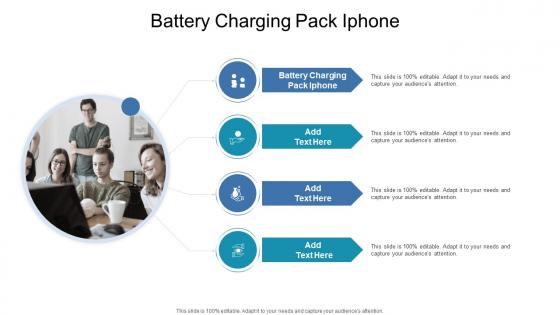 Battery Charging Pack Iphone In Powerpoint And Google Slides Cpb