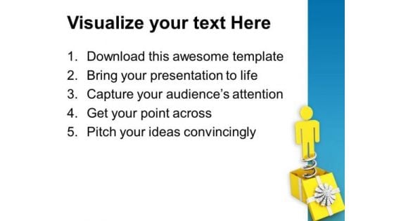 Be A Surprise Package PowerPoint Templates Ppt Backgrounds For Slides 0813