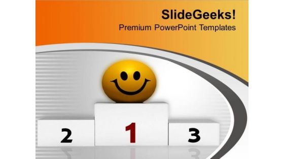 Be A Winner In Business Field PowerPoint Templates Ppt Backgrounds For Slides 0413