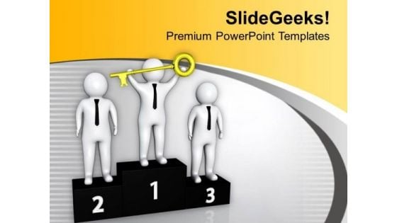 Be A Winner In Business PowerPoint Templates Ppt Backgrounds For Slides 0813