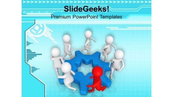 Be Different From Others In Team PowerPoint Templates Ppt Backgrounds For Slides 0513