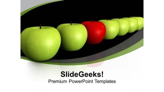 Be Diffrent From Others In Crowd PowerPoint Templates Ppt Backgrounds For Slides 0613 Be Diffrent From Others In Crowd PowerPoint Templates Ppt Backgrounds For Slides 0613