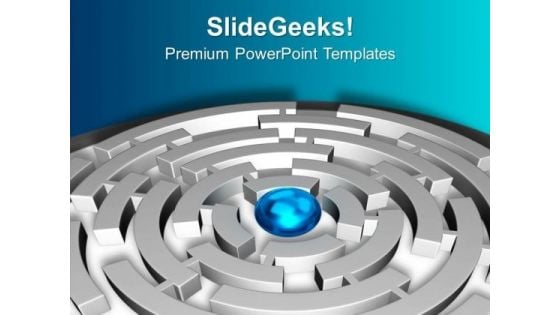 Be Focused And Centralized PowerPoint Templates Ppt Backgrounds For Slides 0513