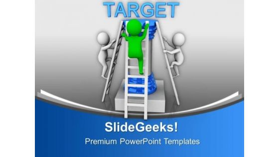 Be Quick To Get The Target PowerPoint Templates Ppt Backgrounds For Slides 0813