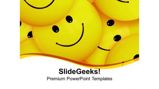 Be Same Like Smilies PowerPoint Templates Ppt Backgrounds For Slides 0613 Be Same Like Smilies PowerPoint Templates Ppt Backgrounds For Slides 0613