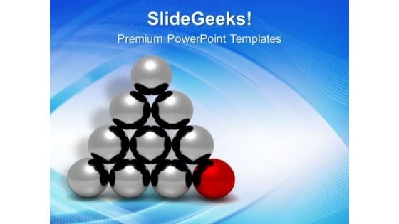 Be The Base Of Your Team PowerPoint Templates Ppt Backgrounds For Slides 0613