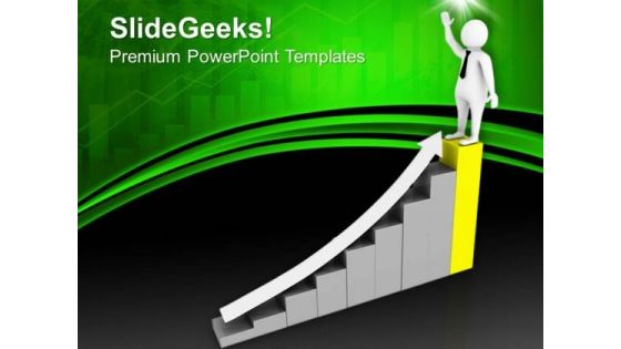 Be The First One To Achieve The Target PowerPoint Templates Ppt Backgrounds For Slides 0713