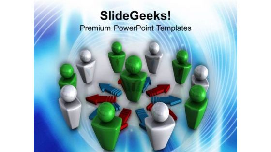 Be The Leader And Lead The Group PowerPoint Templates Ppt Backgrounds For Slides 0513