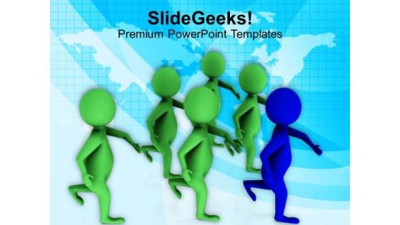 Be The Leader For Global Success PowerPoint Templates Ppt Backgrounds For Slides 0613 Be The Leader For Global Success PowerPoint Templates Ppt Backgrounds For Slides 0613