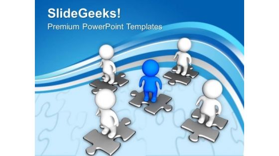 Be The Leader Of Team PowerPoint Templates Ppt Backgrounds For Slides 0613