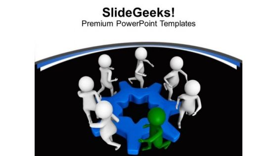 Be The Part Of Group PowerPoint Templates Ppt Backgrounds For Slides 0613