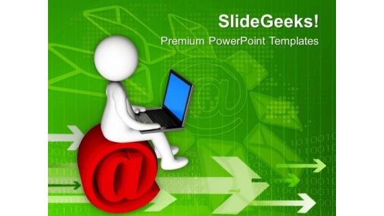 Be The Part Of Internet PowerPoint Templates Ppt Backgrounds For Slides 0613