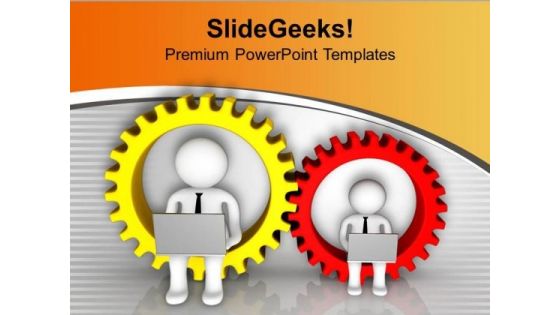 Be The Part Of Technology Business PowerPoint Templates Ppt Backgrounds For Slides 0613