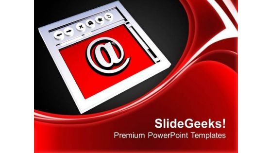 Be The Part Of Technology For Business PowerPoint Templates Ppt Backgrounds For Slides 0513