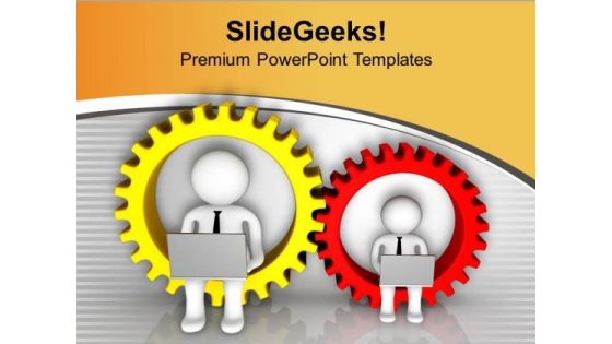 Be The Part Of Technology PowerPoint Templates Ppt Backgrounds For Slides 0513