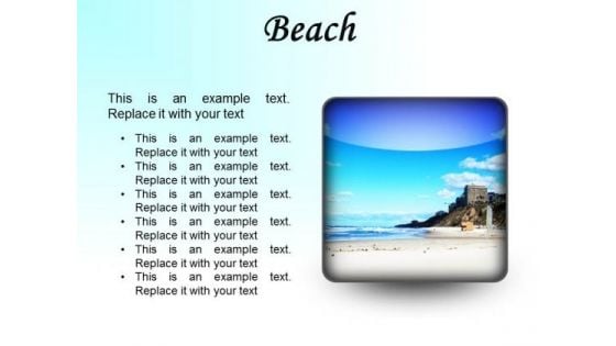 Beach Holidays PowerPoint Presentation Slides S