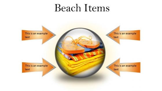 Beach Items01 Holidays PowerPoint Presentation Slides C