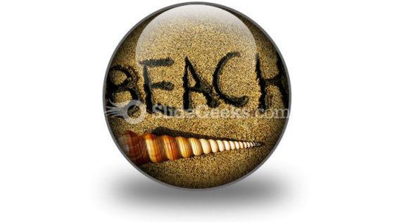 Beach PowerPoint Icon C