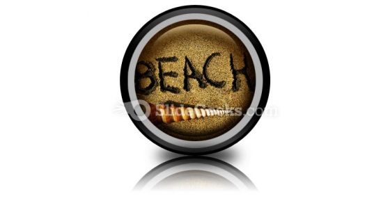 Beach PowerPoint Icon Cc Beach PowerPoint Icon Cc