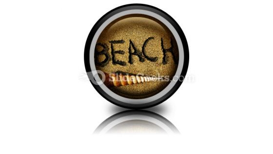 Beach PowerPoint Icon Cc