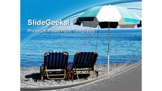 Beach Relax Holidays PowerPoint Themes And PowerPoint Slides 0511