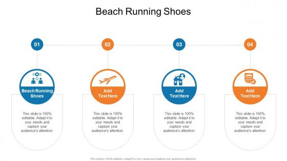 Beach Running Shoes In Powerpoint And Google Slides Cpb