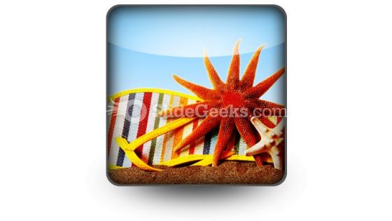 Beach Still Life PowerPoint Icon S