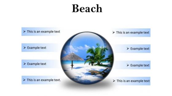 Beach Vacation PowerPoint Presentation Slides C