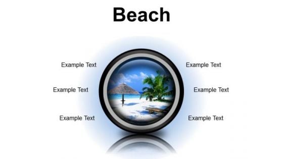 Beach Vacation PowerPoint Presentation Slides Cc