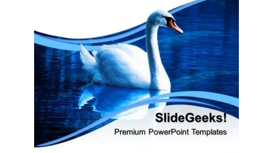 Beautiful Duck Animals PowerPoint Templates And PowerPoint Themes 0512