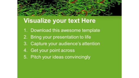 Beautiful Green Background Template PowerPoint Templates Ppt Backgrounds For Slides 0413