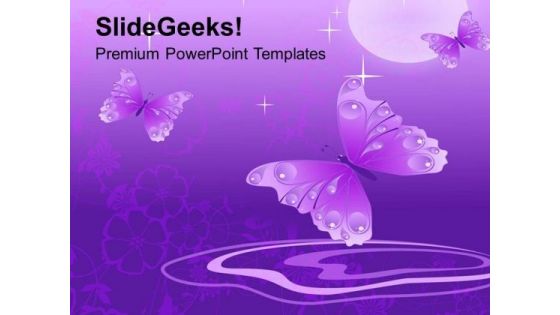 Beautiful Purple Background PowerPoint Templates Ppt Backgrounds For Slides 0513