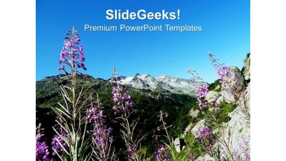 Beautiful Scenatic View Theme PowerPoint Templates Ppt Backgrounds For Slides 0613