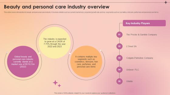 Beauty And Personal Care Industry Overview Makeup And Skincare Market IR SS V Beauty And Personal Care Industry Overview Makeup And Skincare Market IR SS V