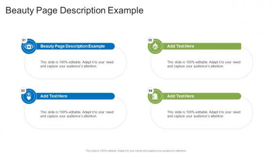 Beauty Page Description Example In Powerpoint And Google Slides Cpb