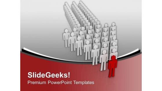 Become A Leader Of Team PowerPoint Templates Ppt Backgrounds For Slides 0513