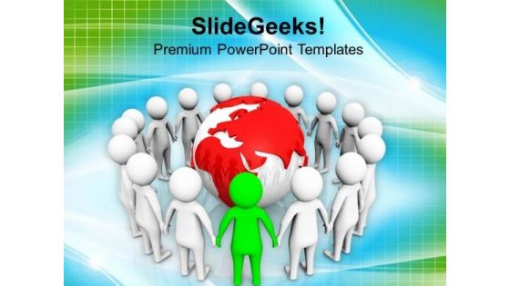 Become A Successful Global Team Leader PowerPoint Templates Ppt Backgrounds For Slides 0813