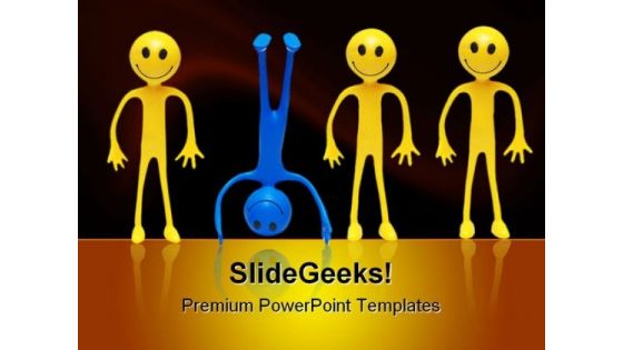Bediffrent Business PowerPoint Themes And PowerPoint Slides 0411